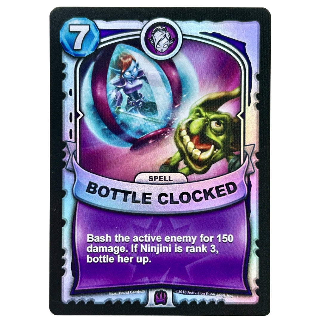Bottle Clocked (Battlecast) (Silver Foil)