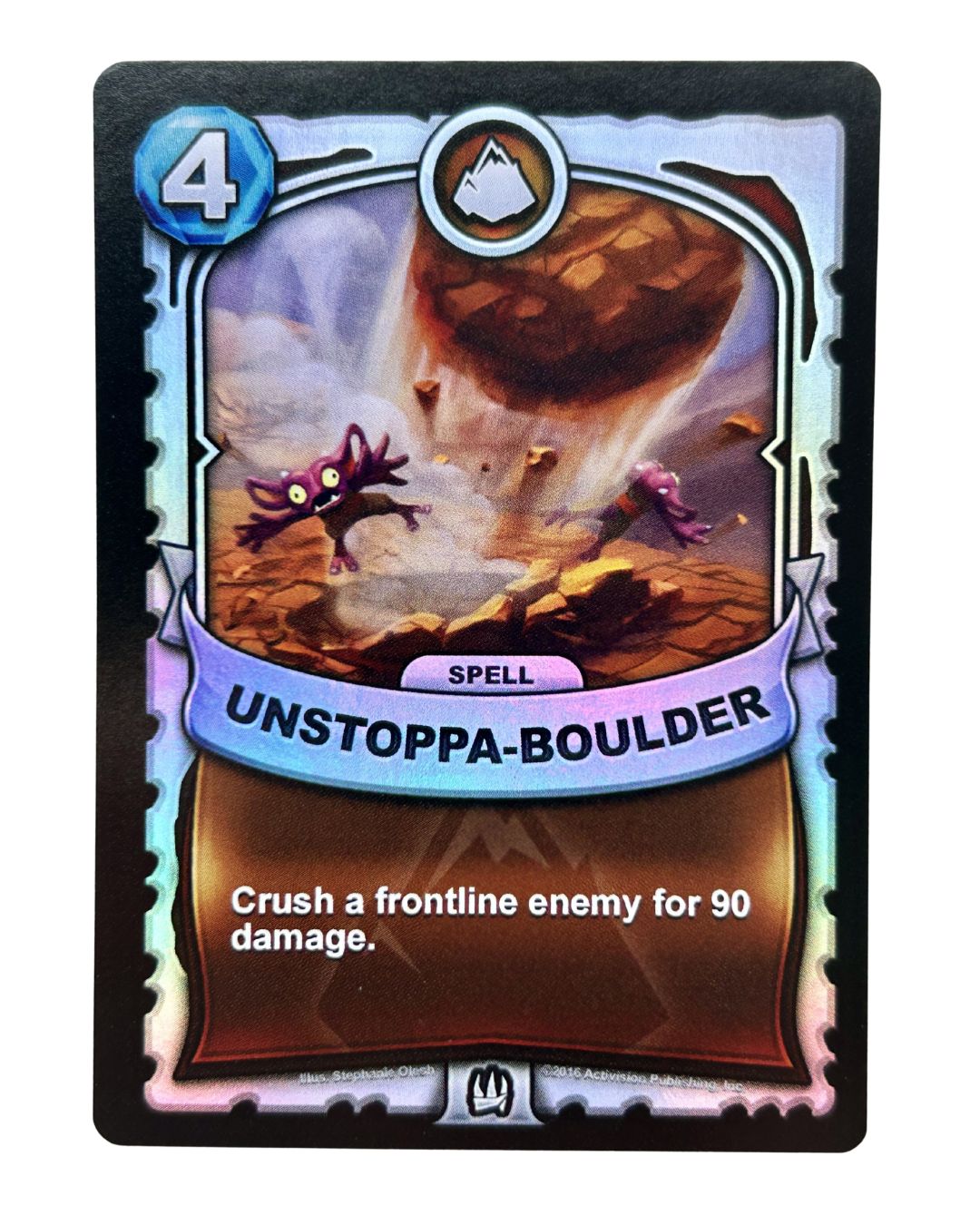 Unstoppa-Boulder (Battlecast) (Silver Foil)