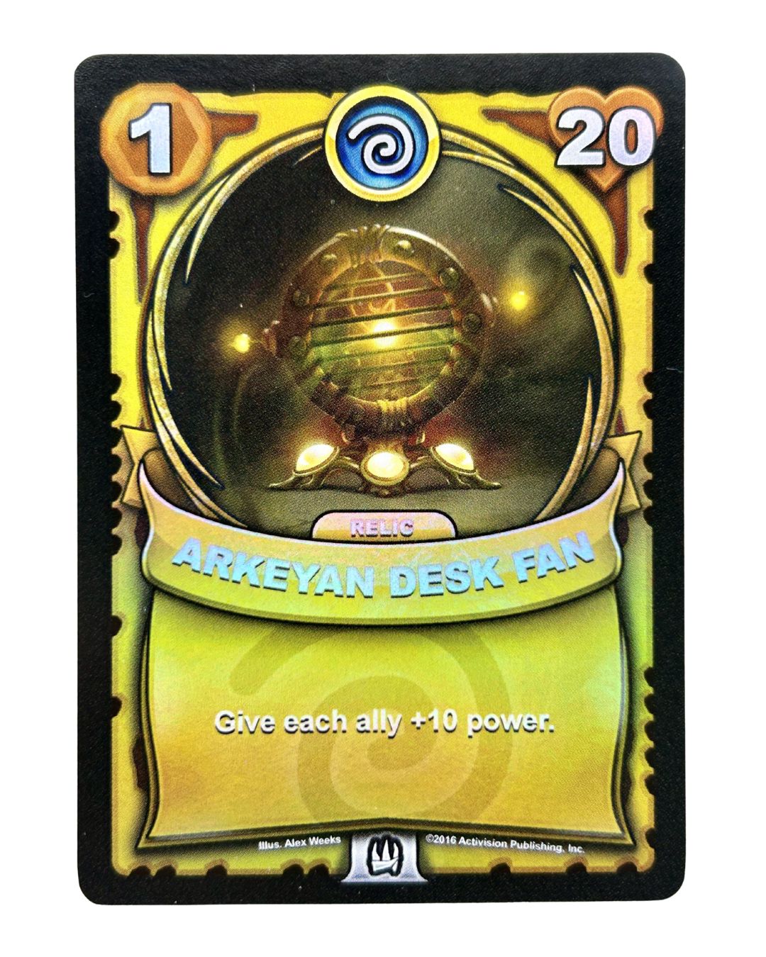 Arkeyan Desk Fan (Battlecast) (Gold Foil)