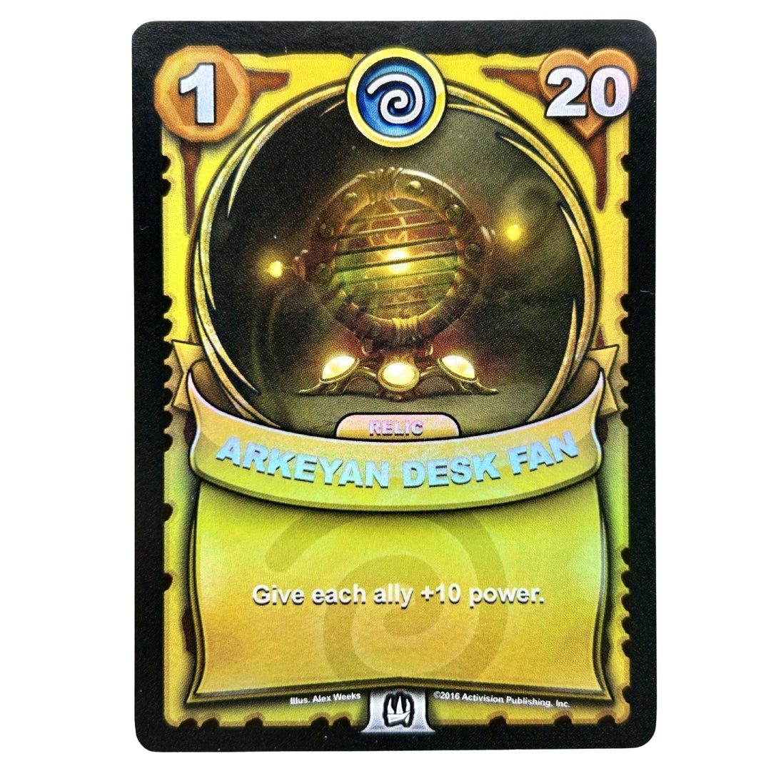 Arkeyan Desk Fan (Battlecast) (Gold Foil)