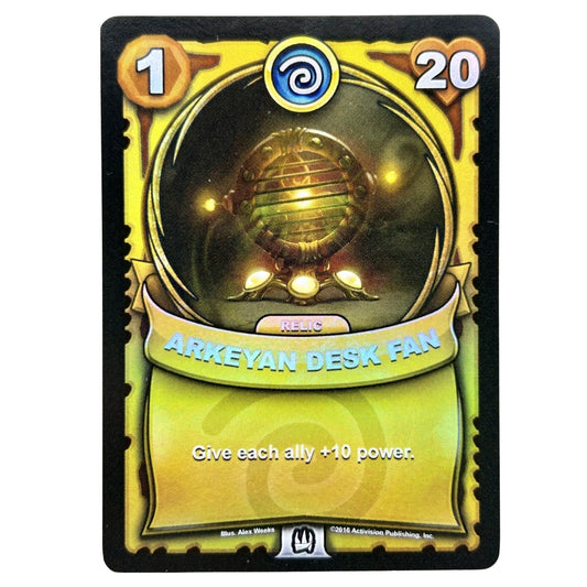 Arkeyan Desk Fan (Battlecast) (Gold Foil)