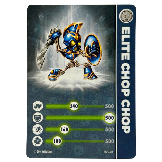 Chop Chop (Eon's Elite) (Stat Card)