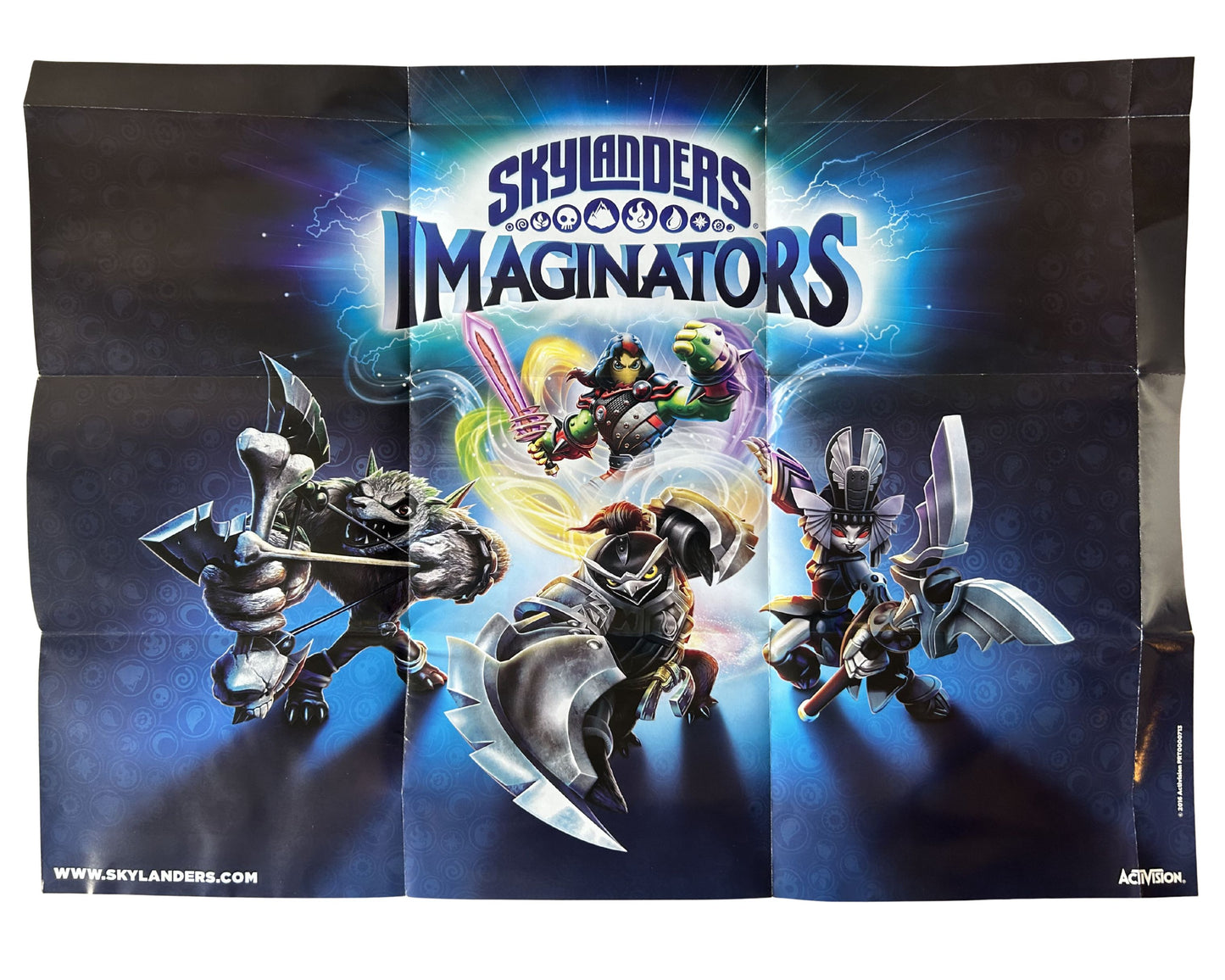 Skylanders Imaginators Dark Edition Poster