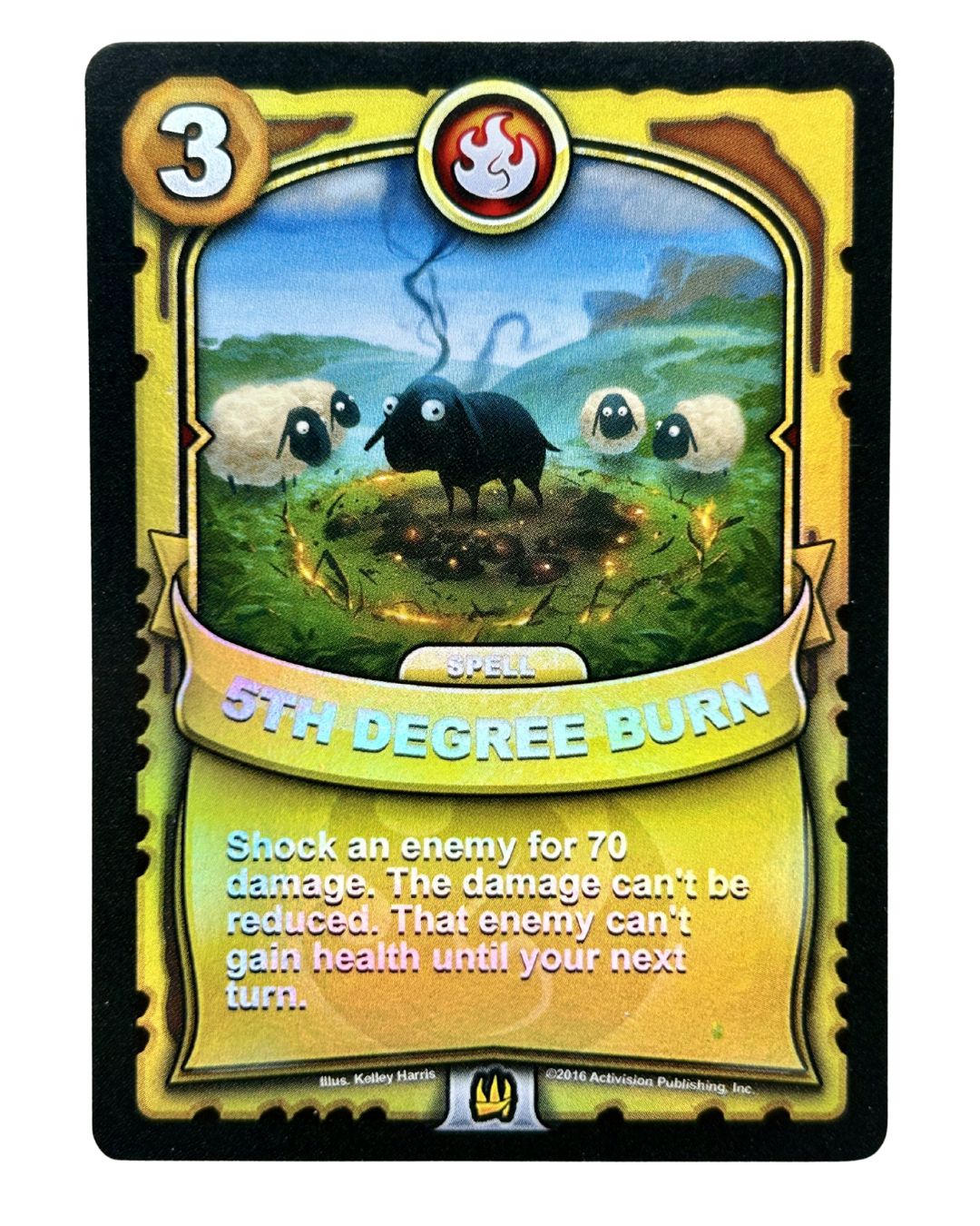 5th Degree Burn (Battlecast) (Gold Foil)