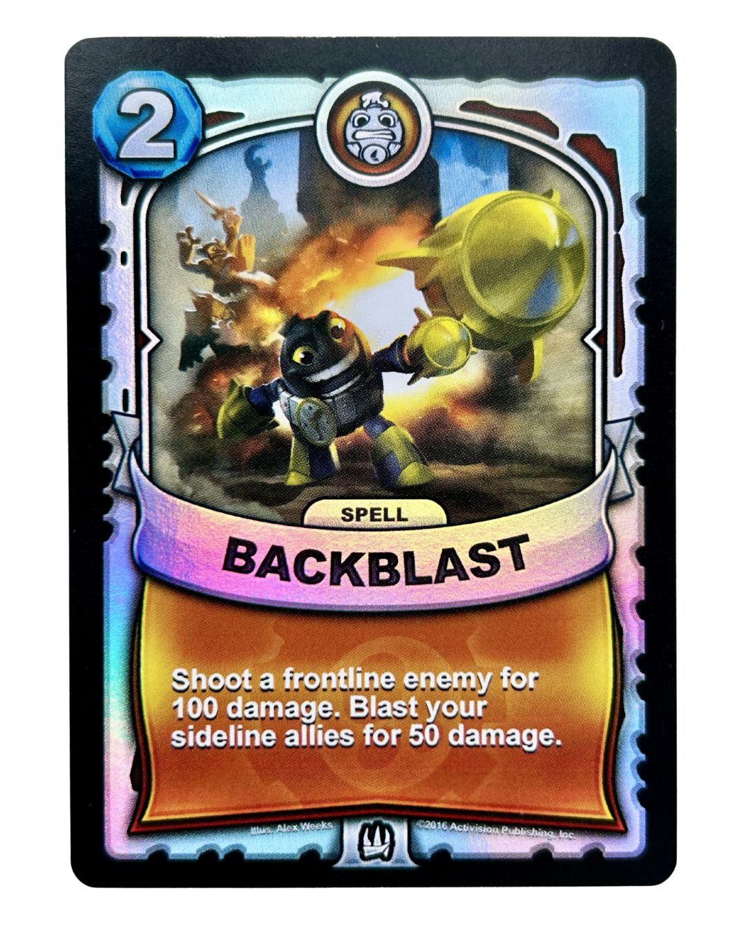 Backblast (Battlecast) (Silver Foil)