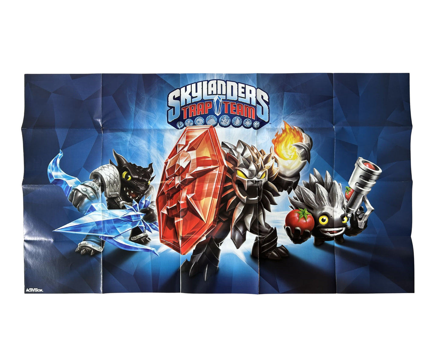 Skylanders Trap Team Dark Edition Poster