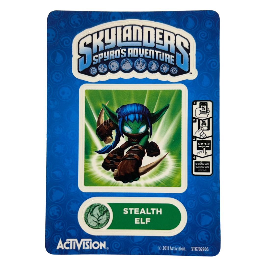 Stealth Elf (Series 1)(With Instructions) (Sticker Sheet)