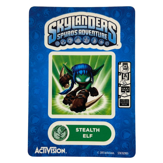Stealth Elf (Series 1)(With Instructions) (Sticker Sheet)