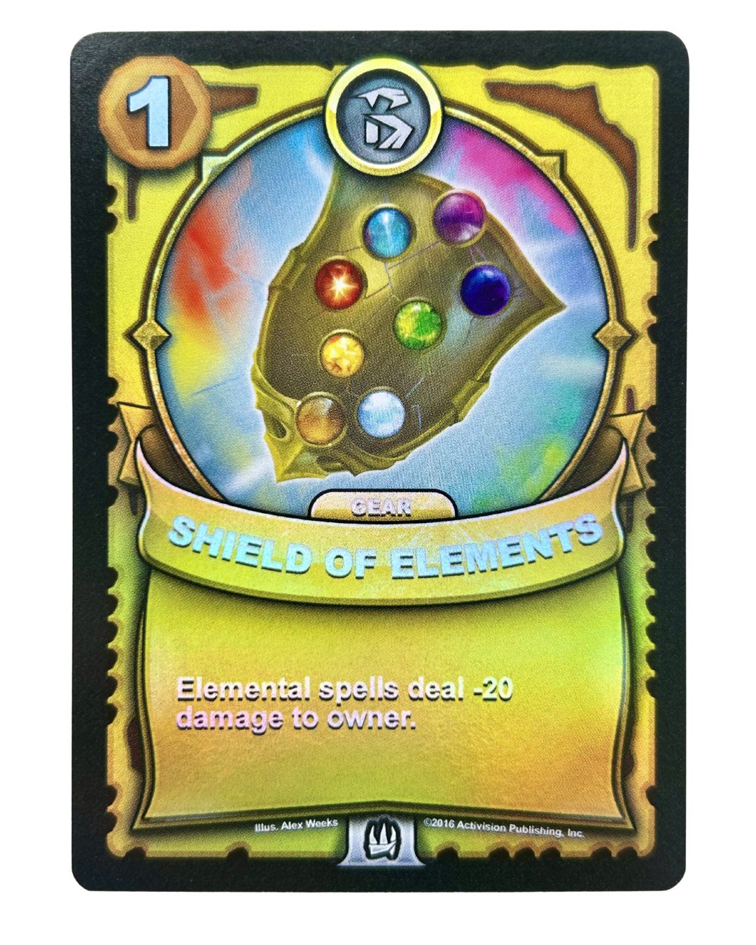 Shield of Elements (Battlecast) (Gold Foil)