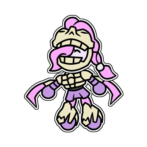 Bone Bash Roller Brawl (Sticker)