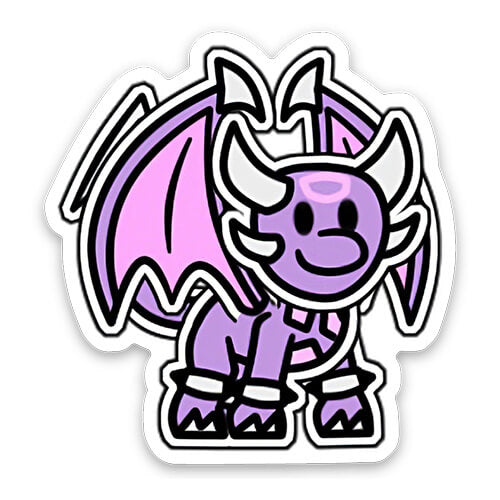 Cynder Sticker