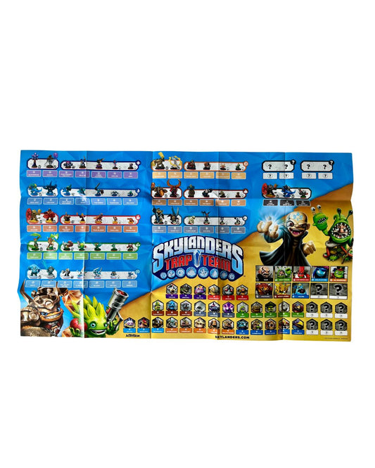 Skylanders Trap Team Dark Edition Poster