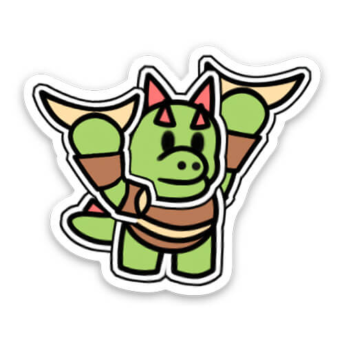 Dino-Rang Sticker