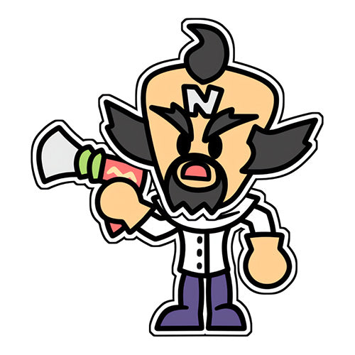 Neo Kortex Dr. Neo Cortex (Sticker) – SCL Collectibles