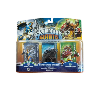 Dragonfire Cannon Battle Pack (Chop Chop, Dragonfire Cannon, Shroomboom)