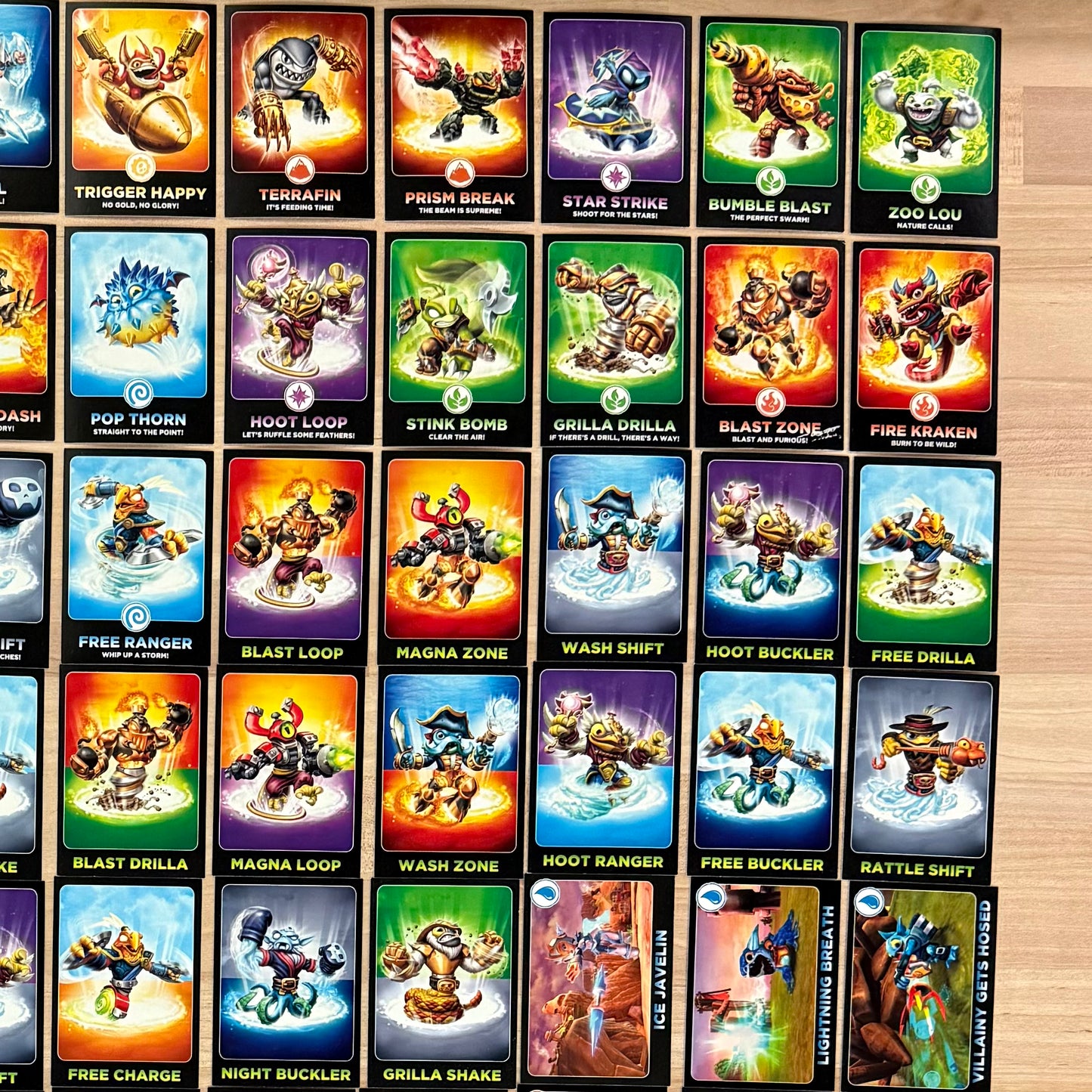 Topps SWAP Force Trading Cards - Complete Base Set