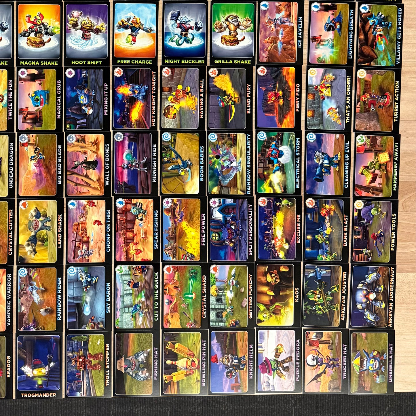 Topps SWAP Force Trading Cards - Complete Base Set