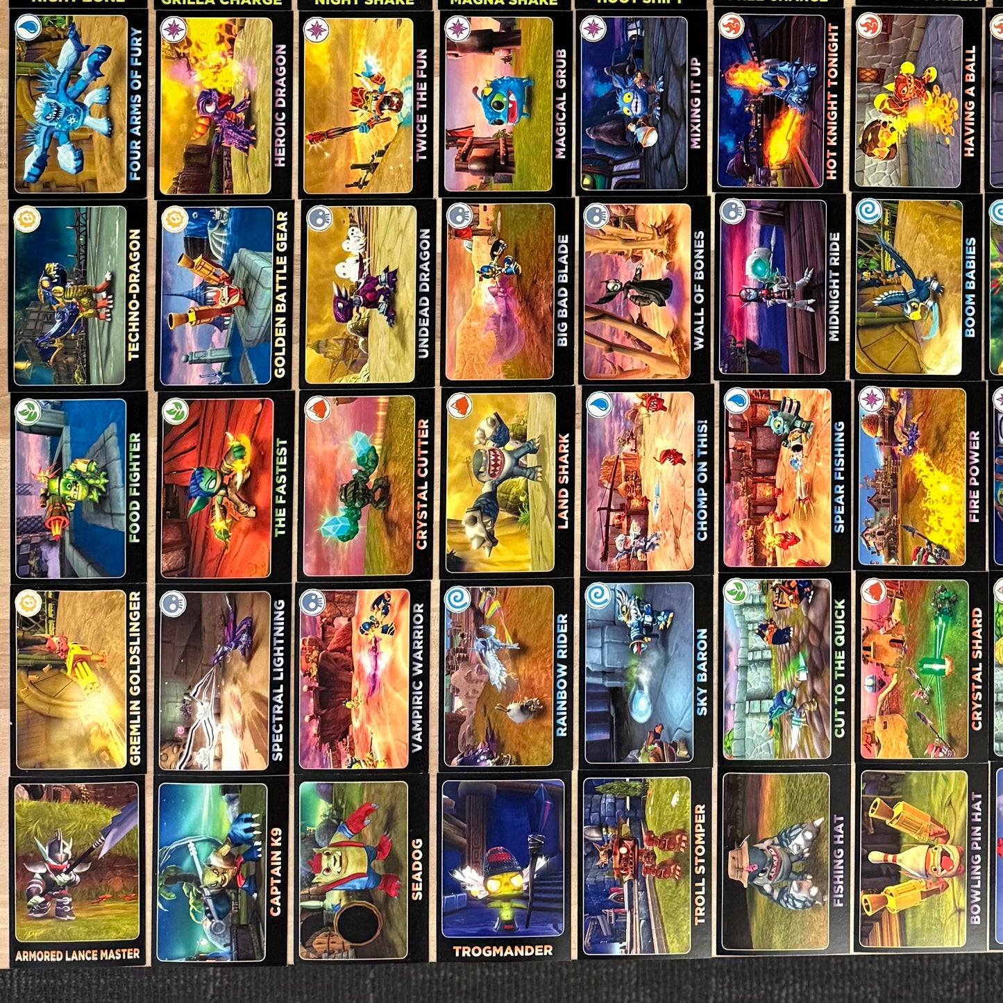 Topps SWAP Force Trading Cards - Complete Base Set