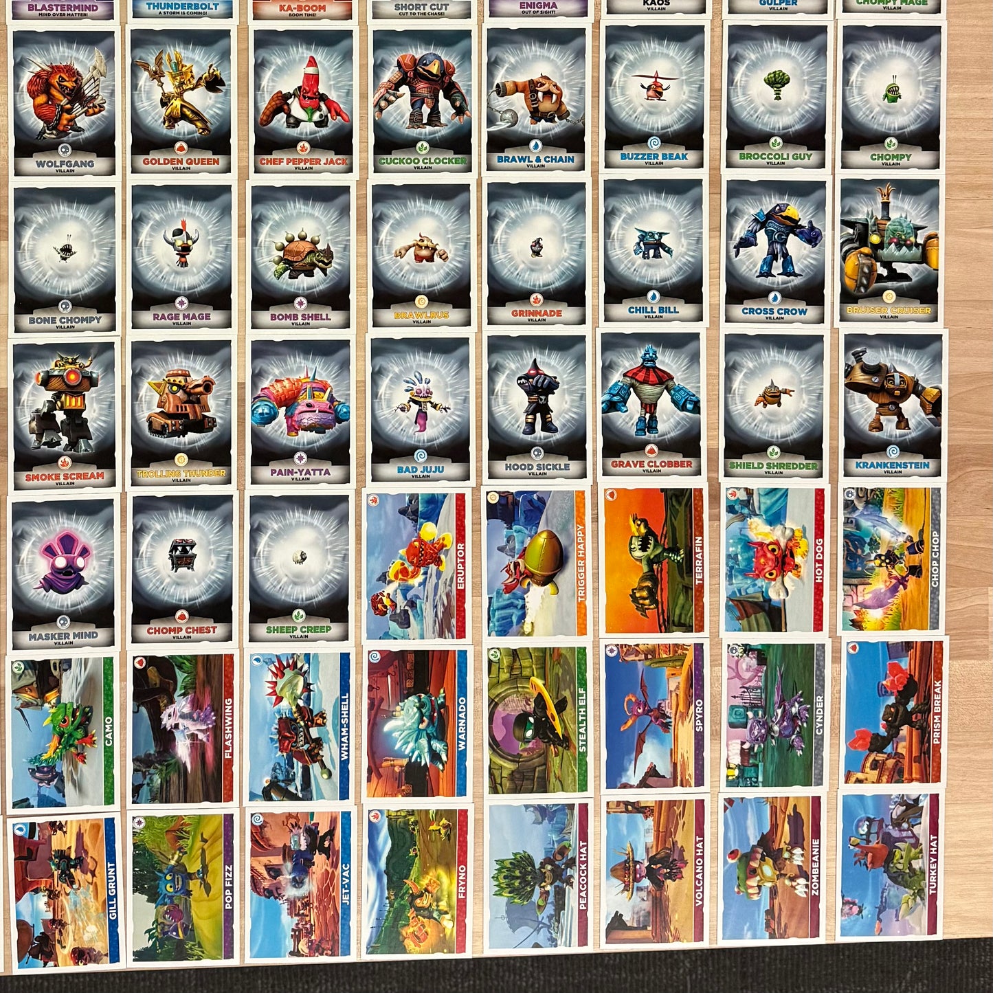 Topps Trap Team Trading Cards - Complete Base Set