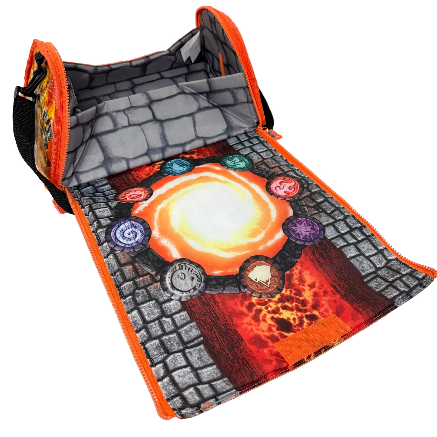 Storage - Medium Orange Molten Giants Case
