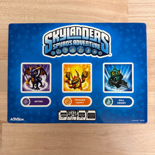 Spyro's Adventure Starters (With Instructions) (Sticker Sheet)