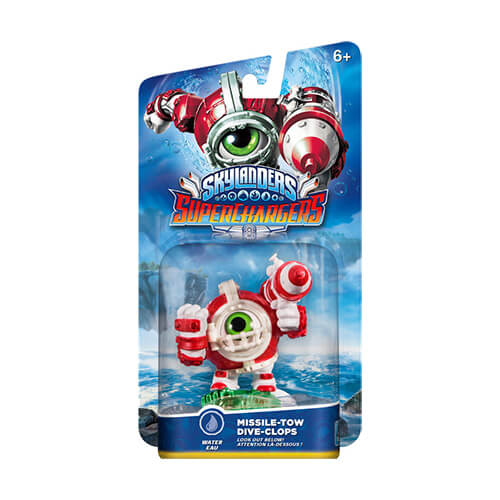 Brand new, damaged box Missile-Tow Dive-Clops figure from Skylanders SuperChargers