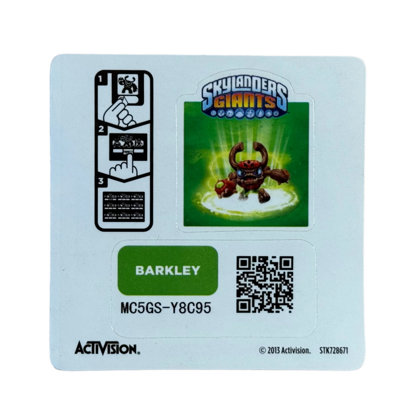 Barkley (Sidekick) (Sticker Sheet)