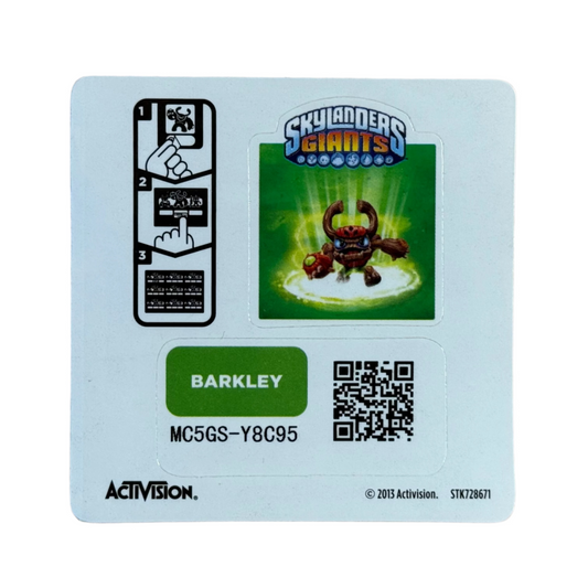 Barkley (Sidekick) (Sticker Sheet)
