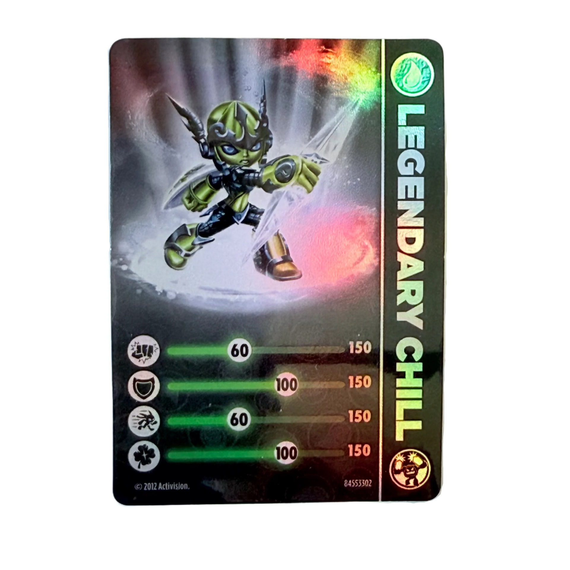 Figurine Skylanders Giants – Chill Lightcore – Activision – Occasion