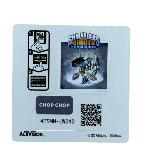 Chop Chop (Series 2) (Sticker Sheet)