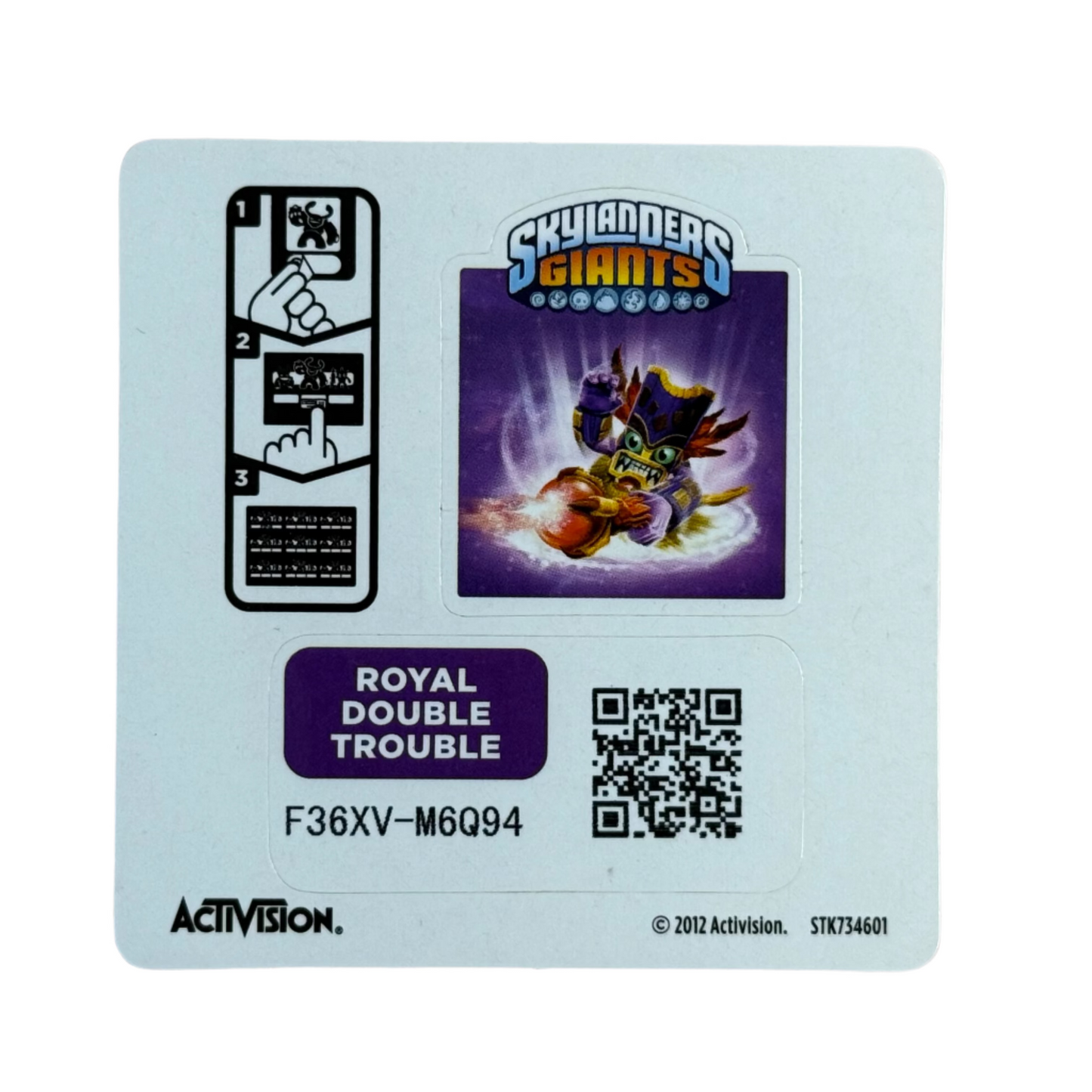 Double Trouble (Royal) (Sticker Sheet)