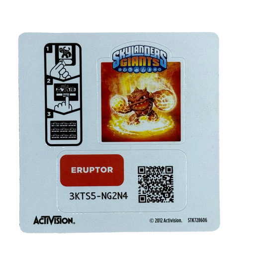 Eruptor (Series 2) (Sticker Sheet)