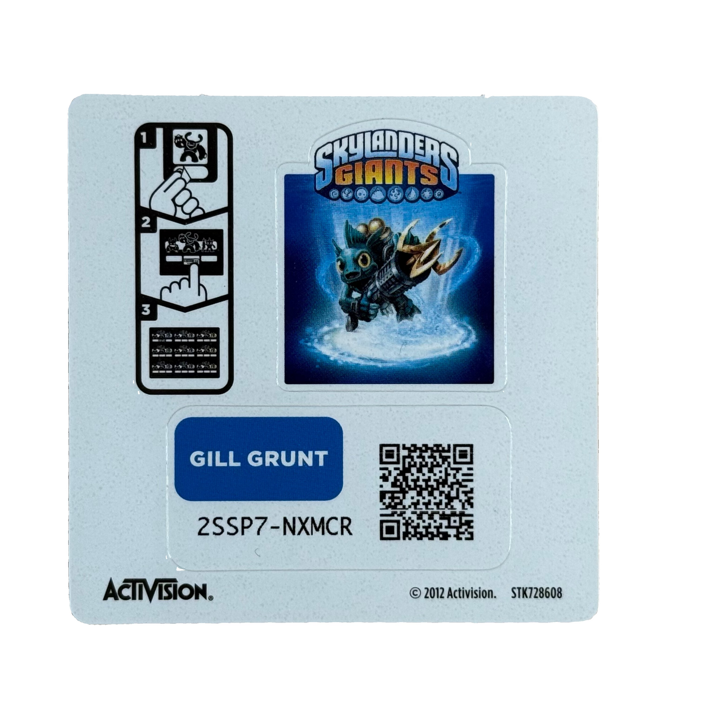 Gill Grunt (Series 2) (Sticker Sheet)