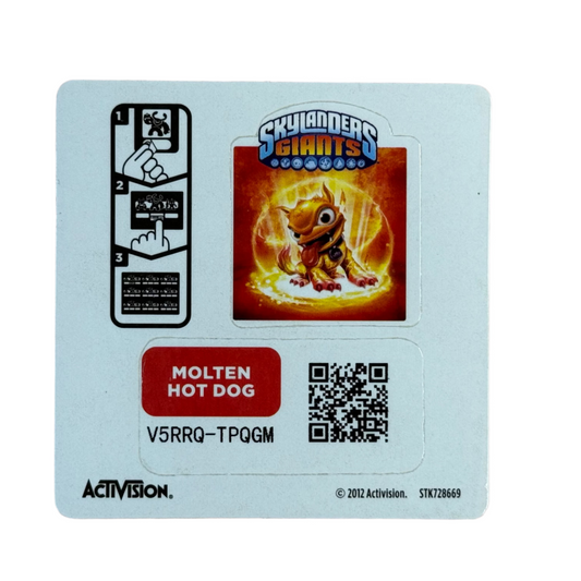 Hot Dog (Molten) (Sticker Sheet)