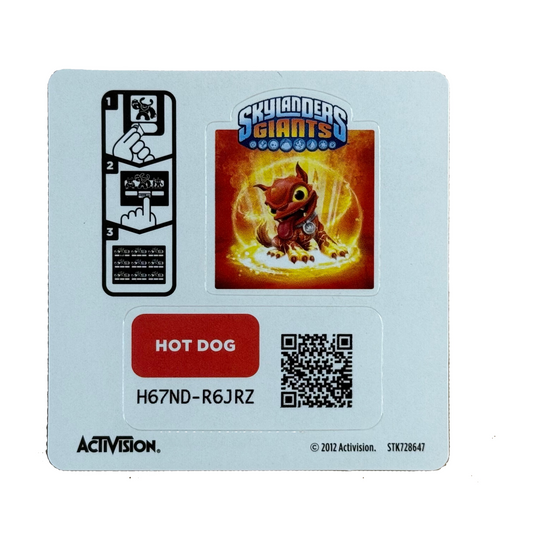 Hot Dog (Series 1) (Sticker Sheet)