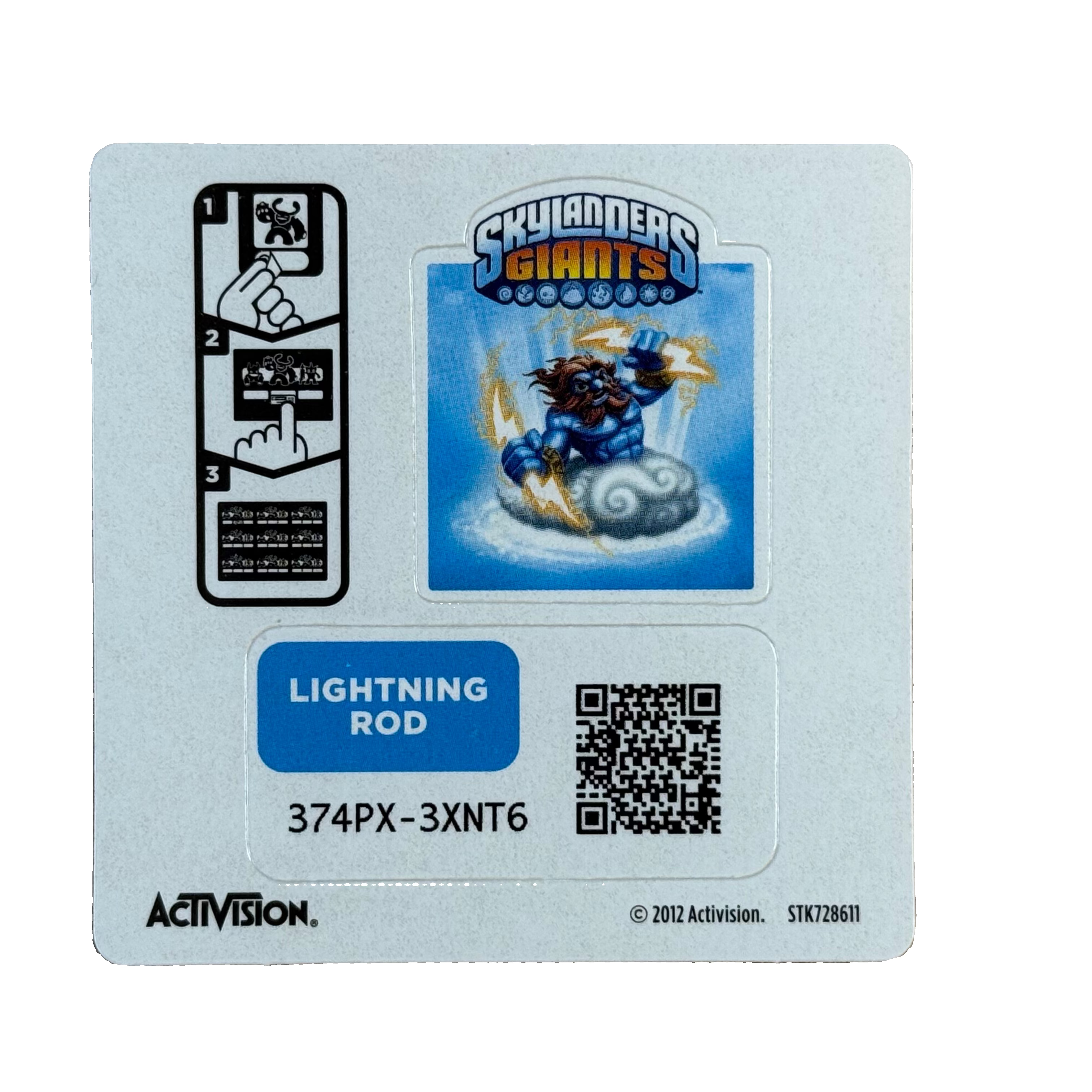 Golden Rod Sticker Lightning Rod (Series 2) (Sticker Sheet) – SCL Collectibles