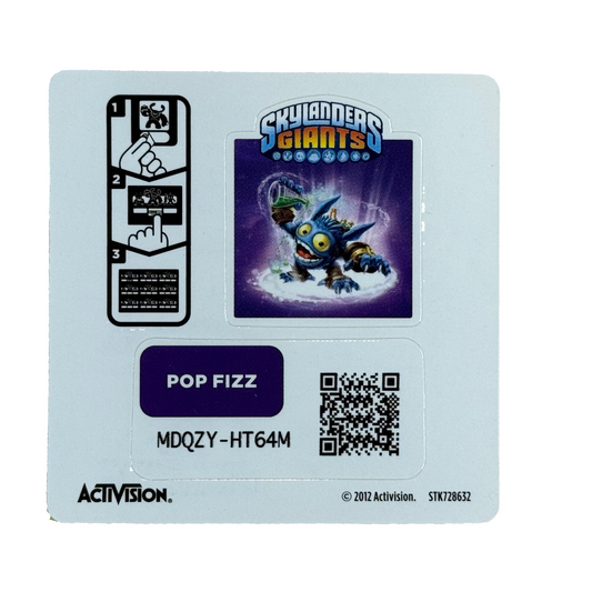 Pop Fizz (Series 1) (Sticker Sheet)