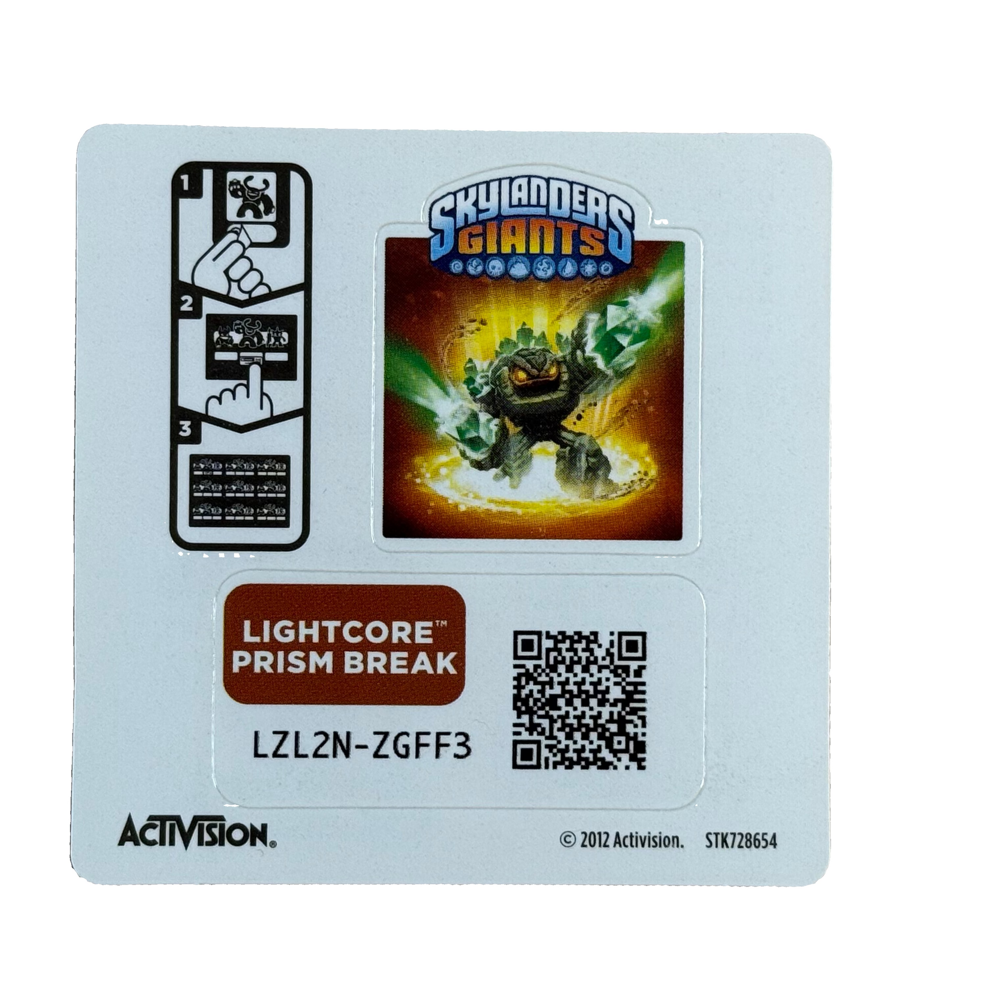 Breakcore Sticker Prism Break (LightCore) (Sticker Sheet) – SCL Collectibles