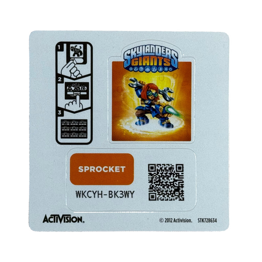 Sprocket (Series 1) (Sticker Sheet)