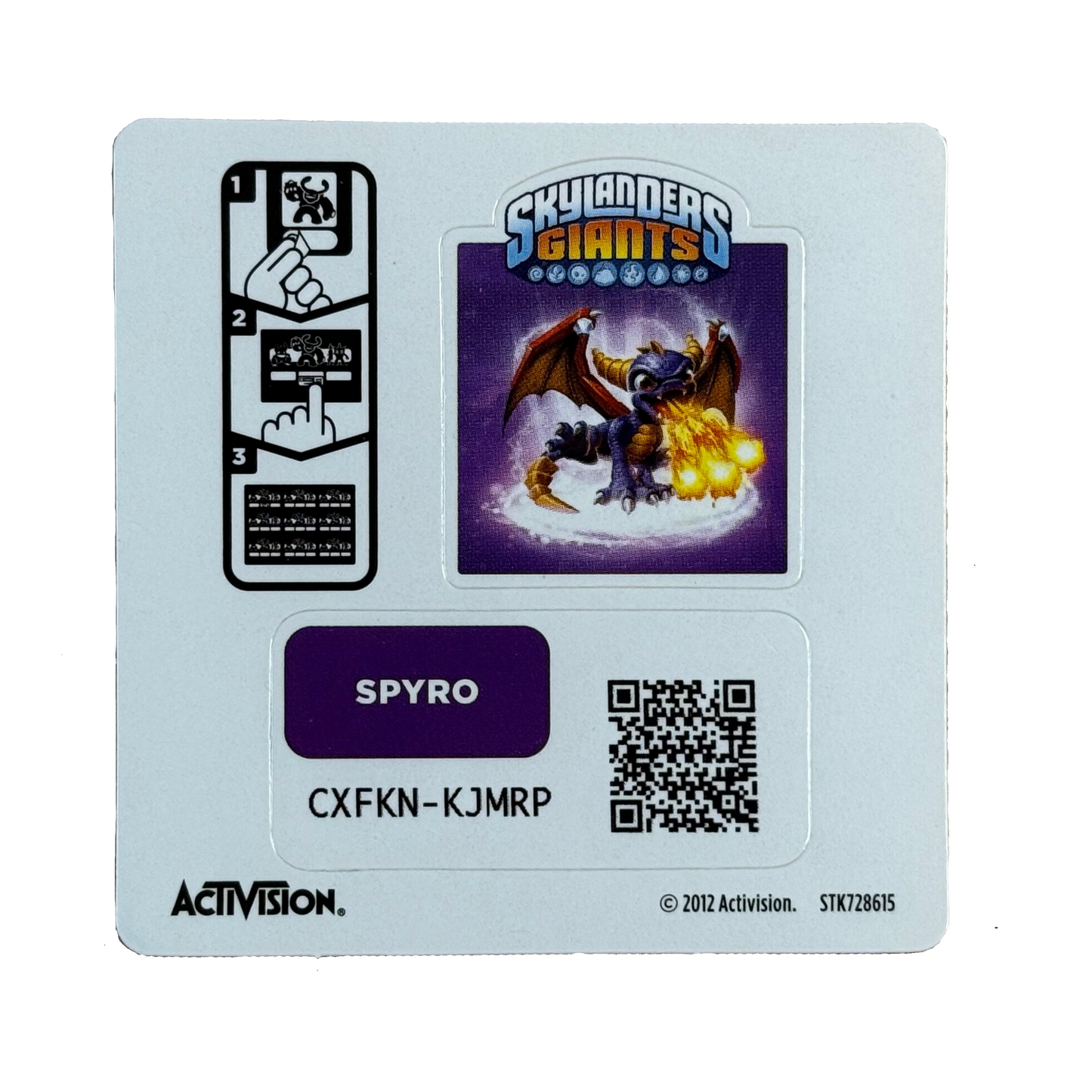 Spyro (Series 2) (Sticker Sheet)