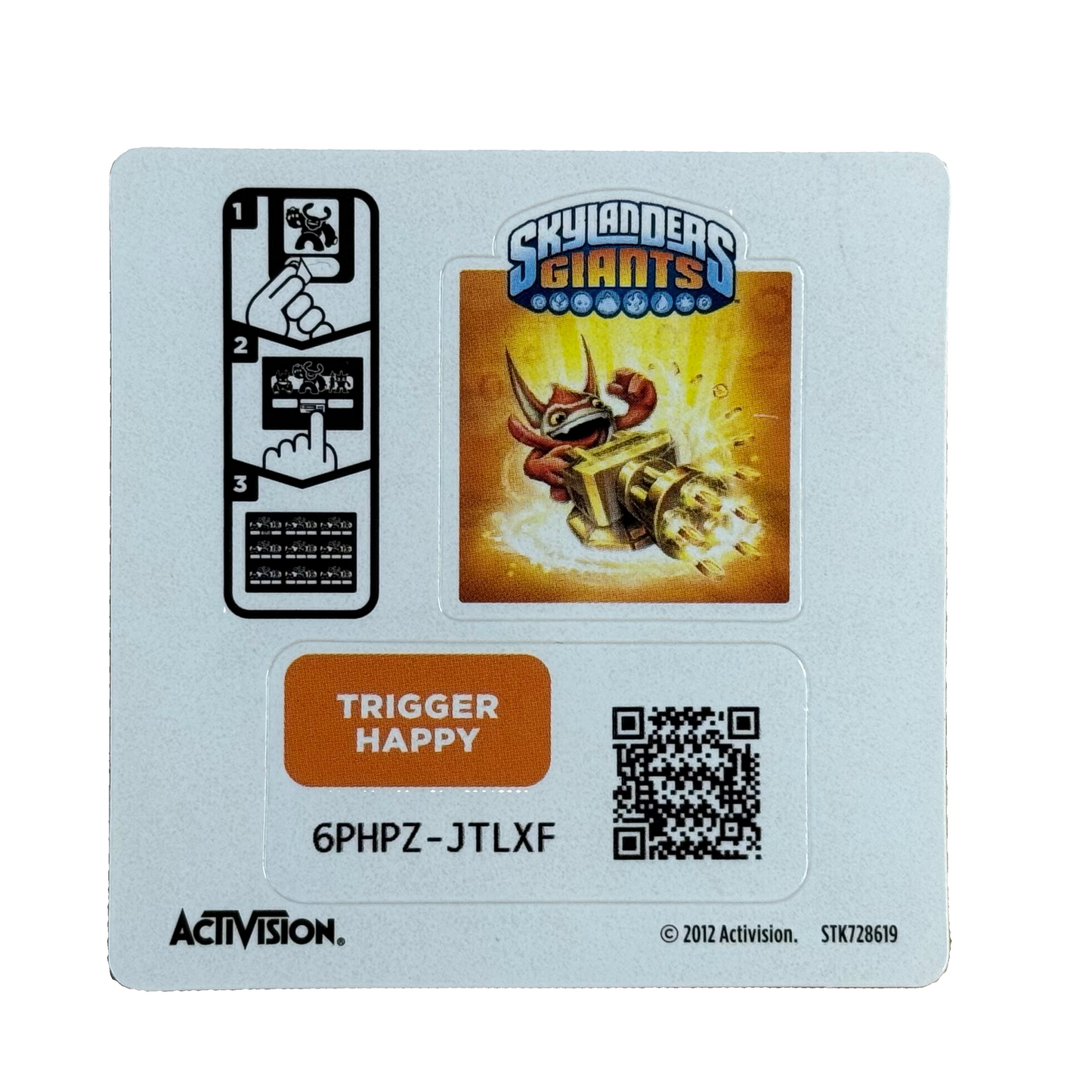 Trigger Happy (Series 2) (Sticker Sheet)