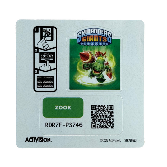 Zook (Series 2) (Sticker Sheet)