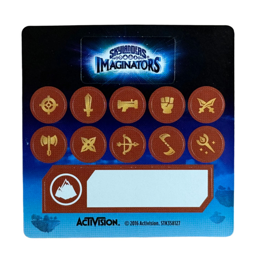 Earth Element Creation Crystal (Sticker Sheet)