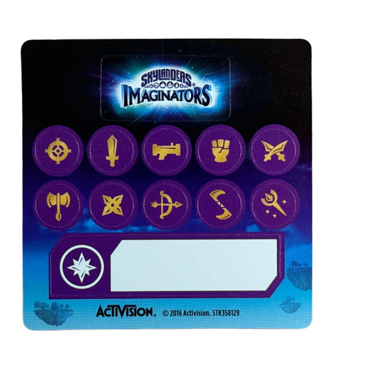 Magic Element Creation Crystal (Sticker Sheet)