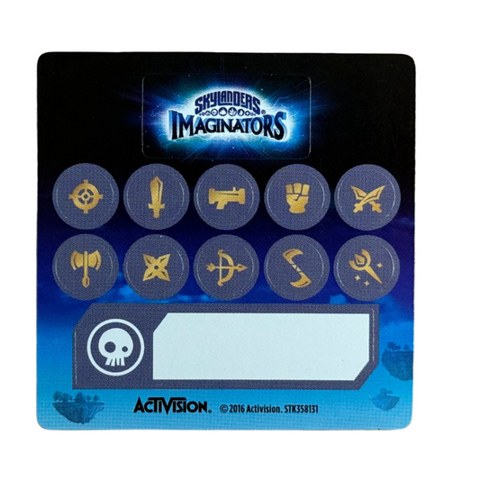 Undead Element Creation Crystal (Sticker Sheet)