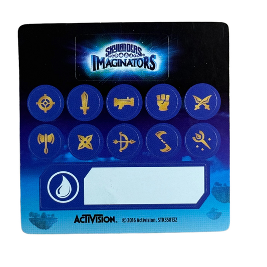 Water Element Creation Crystal (Sticker Sheet)