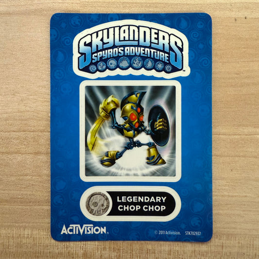 Chop Chop (Legendary) (Sticker Sheet)