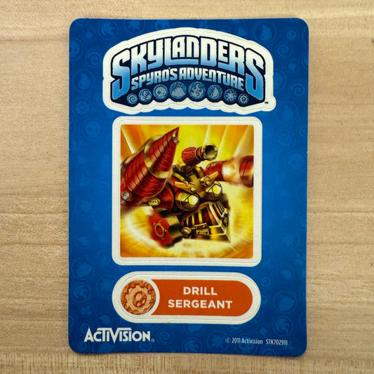 Drill Sergeant (Series 1) (Sticker Sheet)