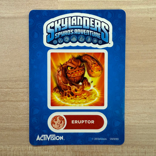 Eruptor (Series 1) (Sticker Sheet)