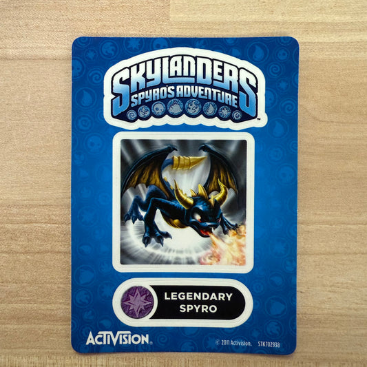 Spyro (Legendary) (Sticker Sheet)